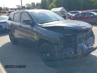 2017 Jeep Grand Cherokee Trailhawk with VIN 1C4RJFLG6HC718727, listed as a IAAI auction lot 43277148 with 92,337 mi miles and . Bid and sale history available at DreamBid. Image 1.