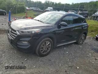 2018 Hyundai Tucson SEL Plus with VIN KM8J3CA41JU654638, listed as a Copart auction lot 66443915 with 114,787 mi miles and Salvage title. Bid and sale history available at DreamBid. Image 1.