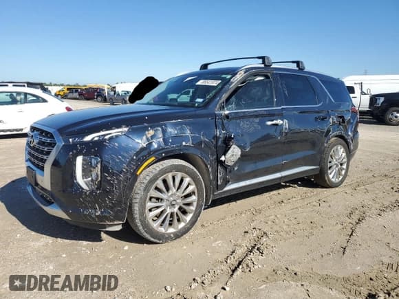 ✅ 2020 Hyundai Palisade Limited • VIN: KM8R54HE9LU165666 • Лот: 85541974. Опубликован ранее на Copart с пробегом 61 290 миль. Бесплатный доступ к архиву аукционных продаж из США и подробный отчёт об истории автомобиля на DreamBid. Изображение 1.