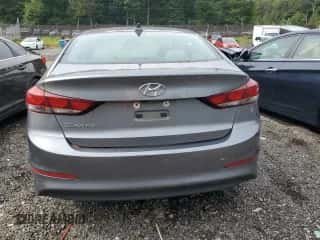 2017 Hyundai Elantra Limited with VIN KMHD84LF6HU063668, listed as a Copart auction lot 84603635 with 80,647 mi miles and Salvage title. Bid and sale history available at DreamBid. Image 6.