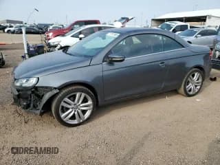 ✅ 2013 Volkswagen Eos Executive • VIN: WVWFW8AH2DV002675 • Lot: 71713165. Listed on Copart with 112,916 mi. Free auction sales archive from the USA and detailed vehicle history report at DreamBid. Image 1.