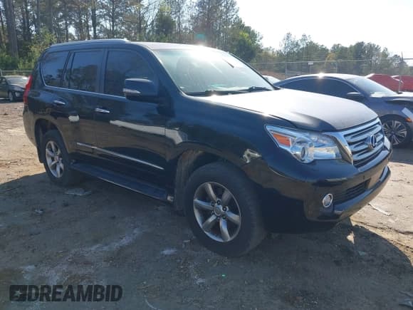 ✅ 2012 Lexus GX 460 Premium • VIN: JTJJM7FX1C5043756 • Lot: 41861250. Wystawiony na IAAI z przebiegiem 238 067 mil. Bezpłatny archiwum sprzedaży aukcyjnych z USA i szczegółowy raport historii pojazdu na DreamBid. Zdjęcie 1.
