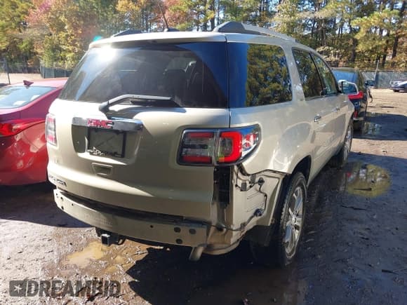 ✅ 2016 GMC Acadia SLT • VIN: 1GKKRRKD4GJ155856 • Lot: 43562290. Wystawiony na IAAI z przebiegiem 152 918 mil. Bezpłatny archiwum sprzedaży aukcyjnych z USA i szczegółowy raport historii pojazdu na DreamBid. Zdjęcie 4.