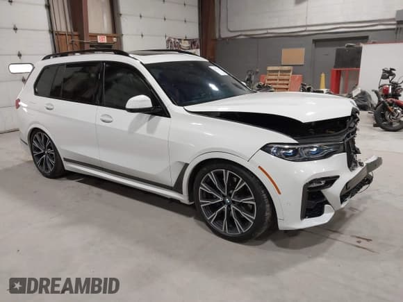 ✅ 2021 BMW X7 M50i • VIN: 5UXCX6C0XM9H52511 • Лот: 43659342. Опубликован ранее на IAAI с пробегом 68 103 миль. Бесплатный доступ к архиву аукционных продаж из США и подробный отчёт об истории автомобиля на DreamBid. Изображение 1.