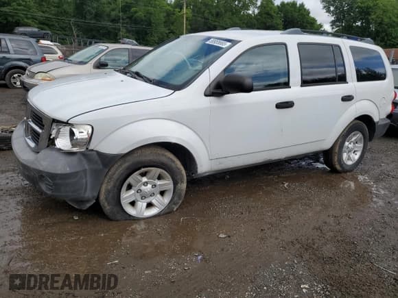 ✅ 2008 Dodge Durango • VIN: 1D8HB38N18F145184 • Lot: 58955665. Listed on Copart with 53,582 mi. Free auction sales archive from the USA and detailed vehicle history report at DreamBid. Image 1.