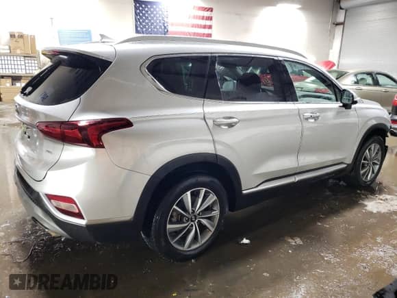 2019 Hyundai Santa Fe Ultimate z VIN 5NMS5CAD3KH073069, wystawiony jako Copart lot #72809582 z przebiegiem 35 051 mil mil oraz . Historia ofert i sprzedaży dostępna na DreamBid. Obrazek 3.