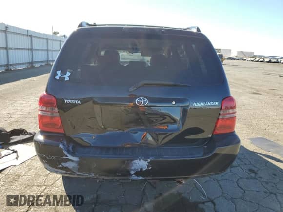 2001 Toyota Highlander с VIN JTEGD21A810017728, выставлен на аукционе Copart как лот 74551264 с пробегом 242 844 миль миль и Списание • Salvage title. История ставок и продаж доступна на DreamBid. Изображение 6.