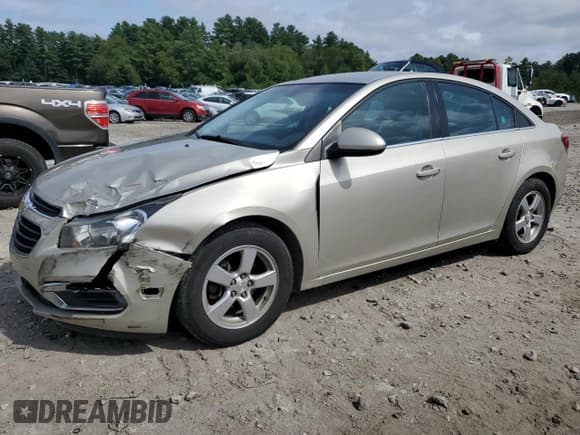 ✅ 2015 Chevrolet Cruze LT • VIN: 1G1PC5SB7F7116726 • Lot: 65864823. Listed on Copart with 222,744 mi. Free auction sales archive from the USA and detailed vehicle history report at DreamBid. Image 1.