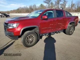 ✅ 2021 Chevrolet Colorado 4WD ZR2 • VIN: 1GCGTEEN7M1134401 • Lot: 92054925. Listed on Copart with 52,422 mi. Free auction sales archive from the USA and detailed vehicle history report at DreamBid. Image 1.