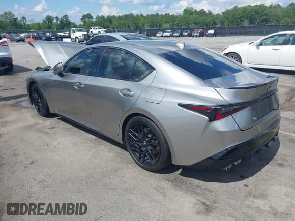 ✅ 2023 Lexus IS 500 F Sport Performance • VIN: JTHAP1D27P5004317 • Lot: 42246253. Wystawiony na IAAI z przebiegiem 42 159 mil. Bezpłatny archiwum sprzedaży aukcyjnych z USA i szczegółowy raport historii pojazdu na DreamBid. Zdjęcie 3.
