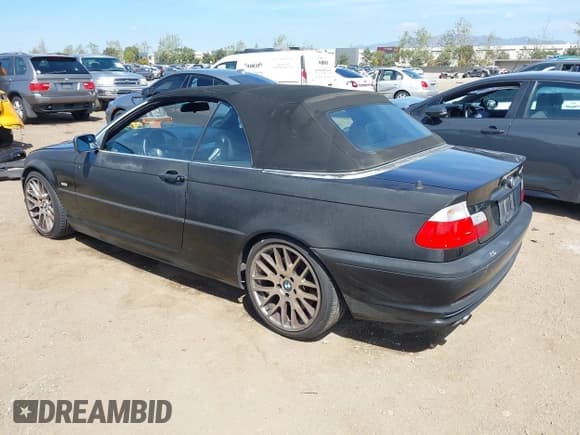 ✅ 2002 BMW 3 Series 330Ci • VIN: WBABS53422JU95827 • Lot: 41910407. Listed on IAAI with Not provided. Free auction sales archive from the USA and detailed vehicle history report at DreamBid. Image 3.