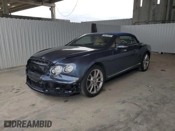 ✅ 2015 Bentley Continental GT • VIN: SCBGH3ZA4FC042279 • Lot: 80679683. Listed on Copart with 18,774 mi. Free auction sales archive from the USA and detailed vehicle history report at DreamBid. Image 1.