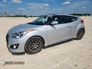 ✅ 2013 Hyundai Veloster Turbo • VIN: KMHTC6AE2DU125545 • Lot: 81344865. Listed on Copart with 105,803 mi. Free auction sales archive from the USA and detailed vehicle history report at DreamBid. Image 1.