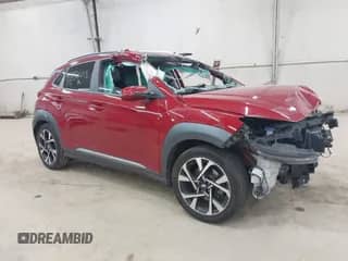 2022 Hyundai Kona Limited z VIN KM8K5CA37NU838624, wystawiony jako IAAI lot #42856505 z przebiegiem 55 013 mil mil oraz . Historia ofert i sprzedaży dostępna na DreamBid. Obrazek 1.