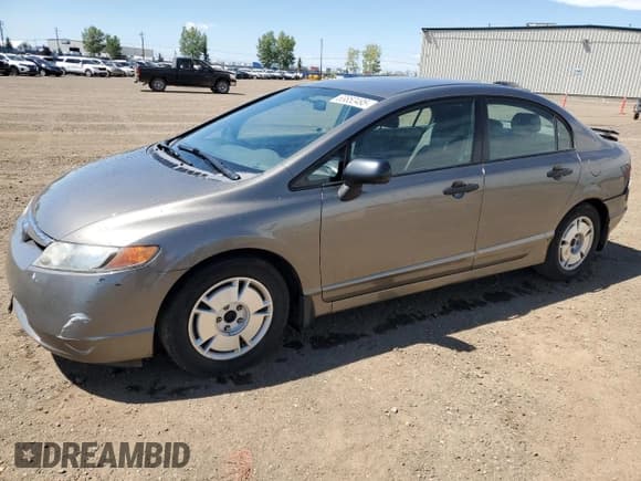 ✅ 2008 Honda Civic DX-G • VIN: 2HGFA16418H106750 • Lot: 63852495. Listed on Copart with 234,561 mi. Free auction sales archive from the USA and detailed vehicle history report at DreamBid. Image 1.