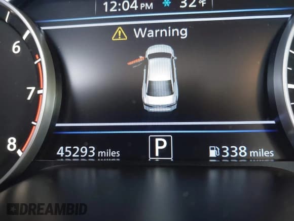 ✅ 2024 Nissan Altima SV • VIN: 1N4BL4DV0RN385787 • Lot: 43847512. Listed on IAAI with 45,293 mi. Free auction sales archive from the USA and detailed vehicle history report at DreamBid. Image 7.