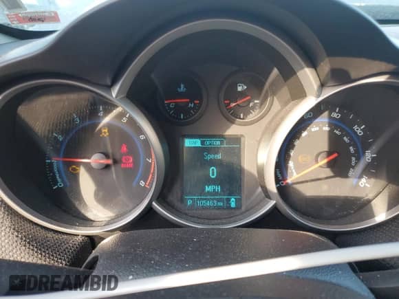 2014 Chevrolet Cruze 1LT с VIN 1G1PC5SB8E7183205, выставлен на аукционе Copart как лот 85010955 с пробегом 105 463 миль миль и Списание • Salvage title. История ставок и продаж доступна на DreamBid. Изображение 9.