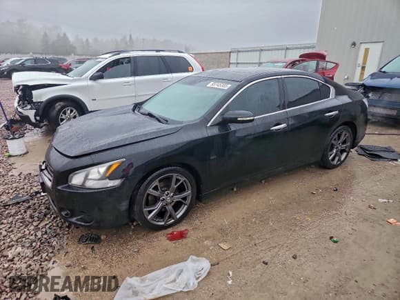 ✅ 2014 Nissan Maxima SV • VIN: 1N4AA5AP6EC442223 • Лот: 93745385. Опубликован ранее на Copart с пробегом 166 113 миль. Бесплатный доступ к архиву аукционных продаж из США и подробный отчёт об истории автомобиля на DreamBid. Изображение 1.
