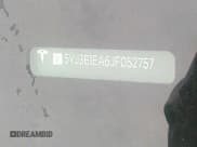 ✅ 2018 Tesla Model 3 Long Range Battery • VIN: 5YJ3E1EA6JF052757 • Lot: 43333869. Listed on IAAI with 53,550 mi. Free auction sales archive from the USA and detailed vehicle history report at DreamBid. Image 9.