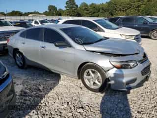 2017 Chevrolet Malibu LS with VIN 1G1ZB5ST0HF244626, listed as a Copart auction lot 84630855 with 93,493 mi miles and Salvage title. Bid and sale history available at DreamBid. Image 4.