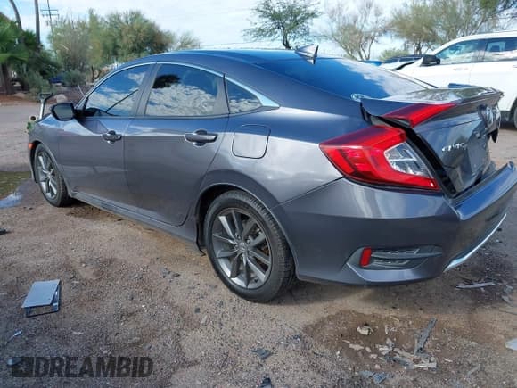 ✅ 2019 Honda Civic EX-L • VIN: JHMFC1F7XKX009910 • Lot: 43264419. Listed on IAAI with 132,815 mi. Free auction sales archive from the USA and detailed vehicle history report at DreamBid. Image 3.