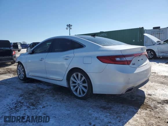 2015 Hyundai Azera Limited с VIN KMHFH4JG2FA431962, выставлен на аукционе Copart как лот 46004945 с пробегом 174 041 миль миль и Списание • Salvage title. История ставок и продаж доступна на DreamBid. Изображение 2.