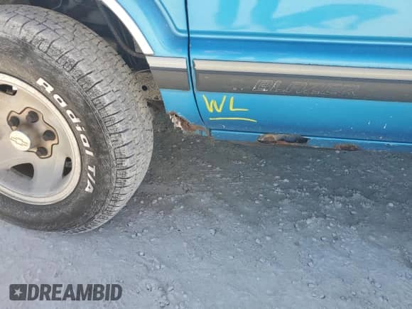 1995 Chevrolet Blazer с VIN 1GNCS13W7SK206038, выставлен на аукционе Copart как лот 76593134 с пробегом 135 008 миль миль и Списание • Salvage title. История ставок и продаж доступна на DreamBid. Изображение 13.