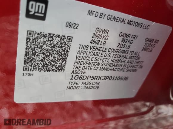 ✅ 2023 Cadillac CT5 Sport • VIN: 1G6DP5RK3P0110536 • Lot: 78894374. Wystawiony na Copart z przebiegiem 11 142 mil. Bezpłatny archiwum sprzedaży aukcyjnych z USA i szczegółowy raport historii pojazdu na DreamBid. Zdjęcie 13.