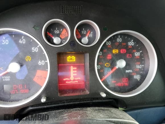 ✅ 2000 Audi TT • VIN: TRUTC28N6Y1006283 • Lot: 93885695. Listed on Copart with 148,376 mi. Free auction sales archive from the USA and detailed vehicle history report at DreamBid. Image 9.