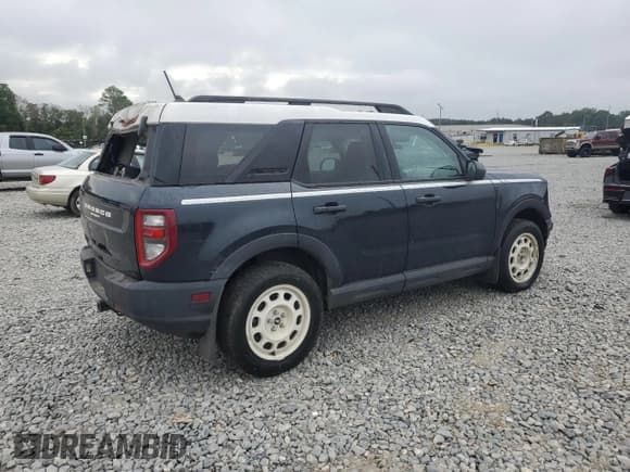 ✅ 2023 Ford Bronco Sport Heritage • VIN: 3FMCR9G60PRD07983 • Лот: 80832125. Опубликован ранее на Copart с пробегом 43 045 миль. Бесплатный доступ к архиву аукционных продаж из США и подробный отчёт об истории автомобиля на DreamBid. Изображение 3.