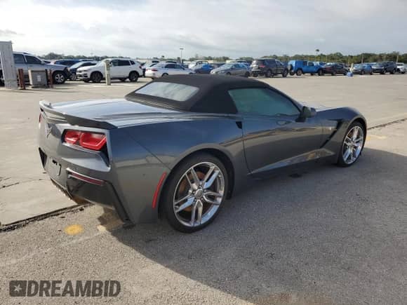 2014 Chevrolet Corvette Z51 3LT с VIN 1G1YM3D77E5125967, выставлен на аукционе Copart как лот 74243324 с пробегом Не указан миль и Списание • Salvage title. История ставок и продаж доступна на DreamBid. Изображение 3.