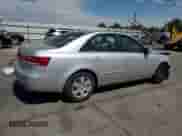 2008 Hyundai Sonata GLS with VIN 5NPET46F08H315279, listed as a Copart auction lot 63094584 with 54,044 mi miles and Salvage title. Bid and sale history available at DreamBid. Image 3.