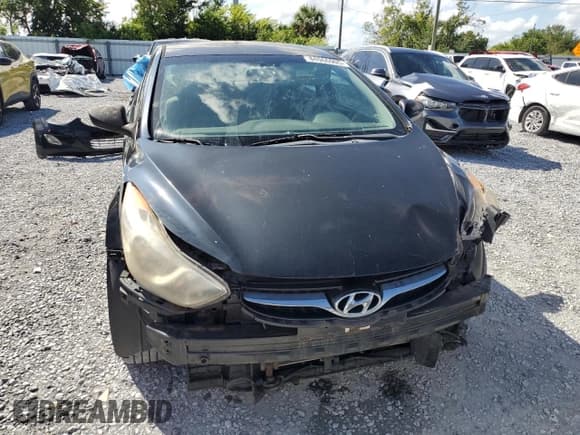 ✅ 2013 Hyundai Elantra GLS • VIN: KMHDH4AE1DU545369 • Lot: 84966905. Listed on Copart with 206,106 mi. Free auction sales archive from the USA and detailed vehicle history report at DreamBid. Image 5.