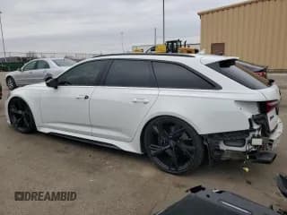 ✅ 2022 Audi RS 6 • VIN: WUA1CBF29NN900733 • Lot: 43704725. Listed on Copart with 27,982 mi. Free auction sales archive from the USA and detailed vehicle history report at DreamBid. Image 2.