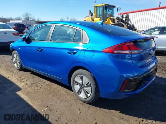 ✅ 2018 Hyundai Ioniq Blue • VIN: KMHC65LC3JU072993 • Lot: 41583151. Wystawiony na IAAI z przebiegiem 182 964 mil. Bezpłatny archiwum sprzedaży aukcyjnych z USA i szczegółowy raport historii pojazdu na DreamBid. Zdjęcie 3.