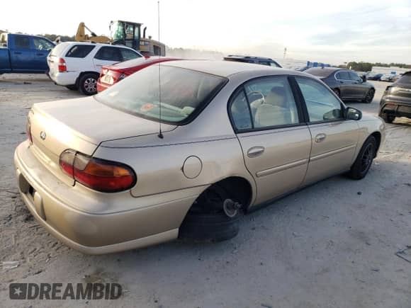 2001 Chevrolet Malibu with VIN 1G1ND52J416175310, listed as a Copart auction lot 43415805 with 153,183 mi miles and Salvage title. Bid and sale history available at DreamBid. Image 3.