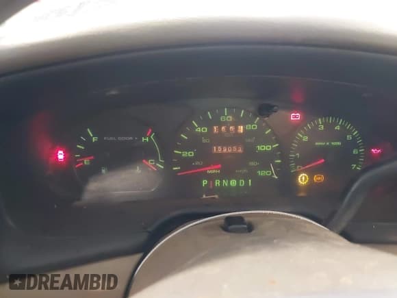 ✅ 2002 Mercury Sable GS • VIN: 1MEFM50U62G621153 • Lot: 42127554. Listed on IAAI with 159,053 mi. Free auction sales archive from the USA and detailed vehicle history report at DreamBid. Image 7.