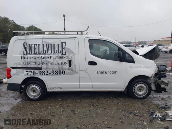 ✅ 2017 Nissan NV200 SV • VIN: 3N6CM0KN4HK711597 • Lot: 43562377. Listed on IAAI with 122,857 mi. Free auction sales archive from the USA and detailed vehicle history report at DreamBid. Image 14.