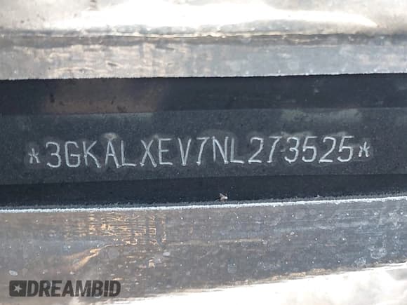 ✅ 2022 GMC Terrain Denali • VIN: 3GKALXEV7NL273525 • Lot: 43245549. Listed on IAAI with 38,884 mi. Free auction sales archive from the USA and detailed vehicle history report at DreamBid. Image 18.