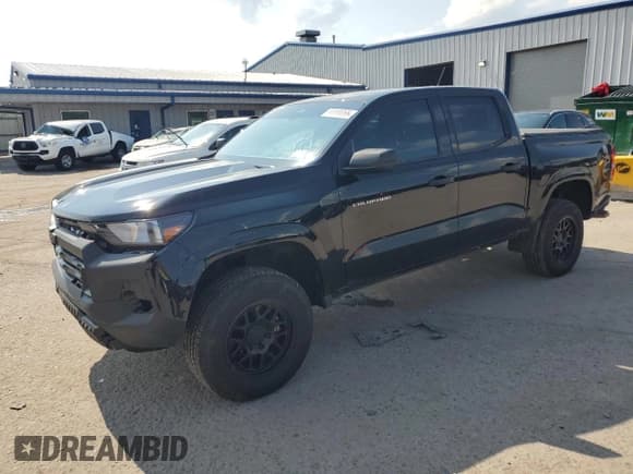 ✅ 2024 Chevrolet Colorado 2WD Work Truck • VIN: 1GCPSBEK2R1148172 • Lot: 64080865. Listed on Copart with 12,853 mi. Free auction sales archive from the USA and detailed vehicle history report at DreamBid. Image 1.