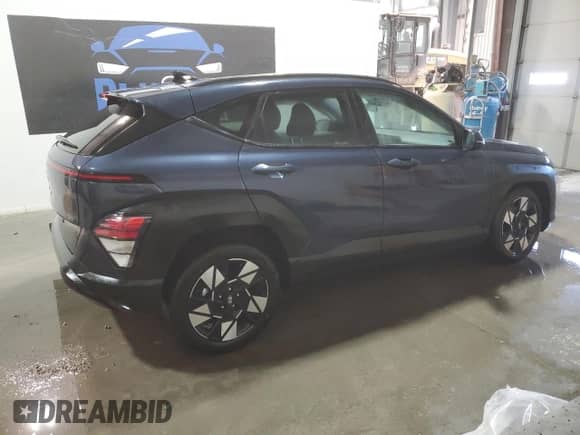 2024 Hyundai Kona SEL with VIN KM8HB3AB1RU183523, listed as a Copart auction lot 42806245 with 14,910 mi miles and Salvage title. Bid and sale history available at DreamBid. Image 3.