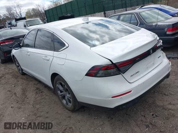 2023 Honda Accord EX-L with VIN 1HGCY2F60PA012071, listed as a IAAI auction lot 42005500 with 29,858 mi miles and . Bid and sale history available at DreamBid. Image 3.