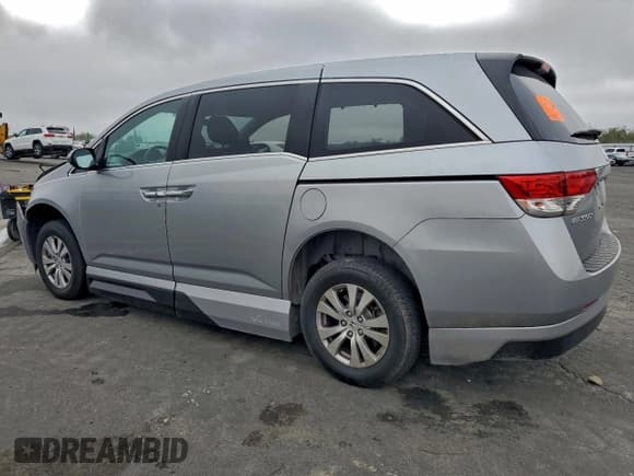 ✅ 2016 Honda Odyssey EX • VIN: 5FNRL5H42GB044998 • Lot: 94081175. Listed on Copart with 33,370 mi. Free auction sales archive from the USA and detailed vehicle history report at DreamBid. Image 2.