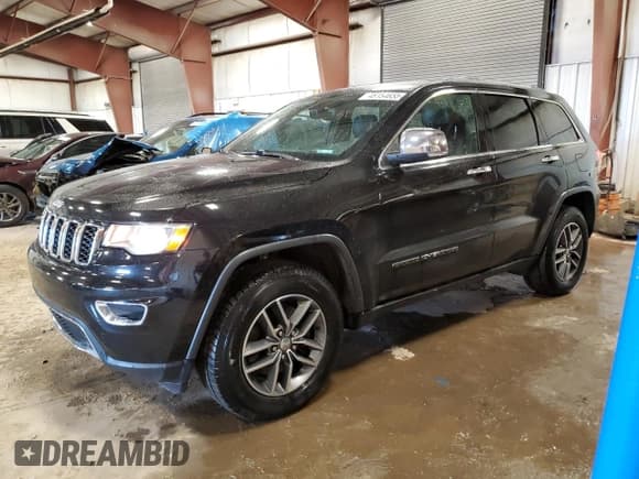 ✅ 2018 Jeep Grand Cherokee Limited • VIN: 1C4RJFBT0JC204151 • Lot: 48154655. Listed on Copart with 75,296 mi. Free auction sales archive from the USA and detailed vehicle history report at DreamBid. Image 1.