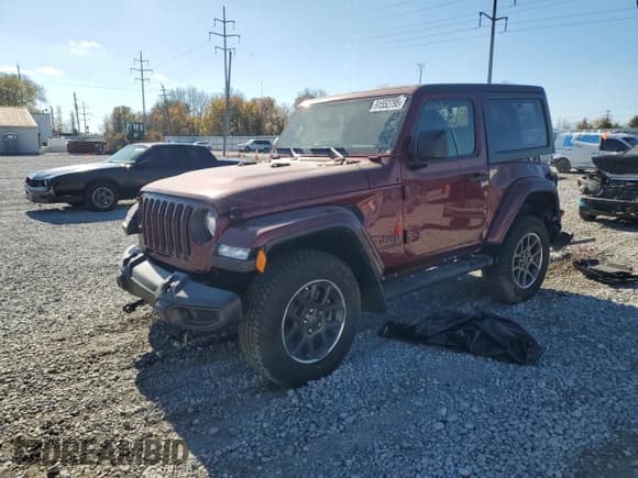 ✅ 2021 Jeep Wrangler Islander • VIN: 1C4GJXAN4MW695763 • Lot: 91552795. Wystawiony na Copart z przebiegiem 60 864 mil. Bezpłatny archiwum sprzedaży aukcyjnych z USA i szczegółowy raport historii pojazdu na DreamBid. Zdjęcie 1.