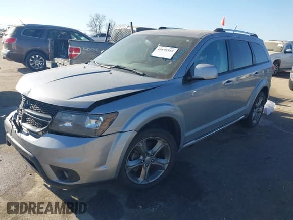 ✅ 2015 Dodge Journey Crossroad • VIN: 3C4PDDGG6FT533267 • Lot: 43695333. Listed on IAAI with 129,039 mi. Free auction sales archive from the USA and detailed vehicle history report at DreamBid. Image 2.