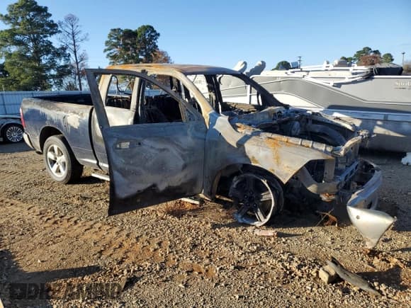 ✅ 2018 Ram 1500 Big Horn • VIN: 1C6RR7GG2JS311757 • Lot: 88481235. Listed on Copart with Not provided. Free auction sales archive from the USA and detailed vehicle history report at DreamBid. Image 4.