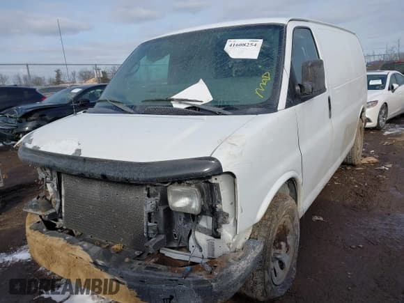 ✅ 2010 Chevrolet Express Cargo • VIN: 1GCUGADX6A1154119 • Lot: 41608254. Listed on IAAI with 156,816 mi. Free auction sales archive from the USA and detailed vehicle history report at DreamBid. Image 23.
