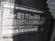 ✅ 2017 BMW X4 M40i • VIN: 5UXXW7C3XH0U26543 • Lot: 42616109. Listed on IAAI with 100,285 mi. Free auction sales archive from the USA and detailed vehicle history report at DreamBid. Image 9.