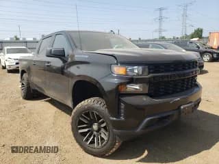 ✅ 2021 Chevrolet Silverado 1500 Custom • VIN: 3GCPYBEH9MG130670 • Lot: 68754854. Wystawiony na Copart z przebiegiem 63 770 mil. Bezpłatny archiwum sprzedaży aukcyjnych z USA i szczegółowy raport historii pojazdu na DreamBid. Zdjęcie 4.